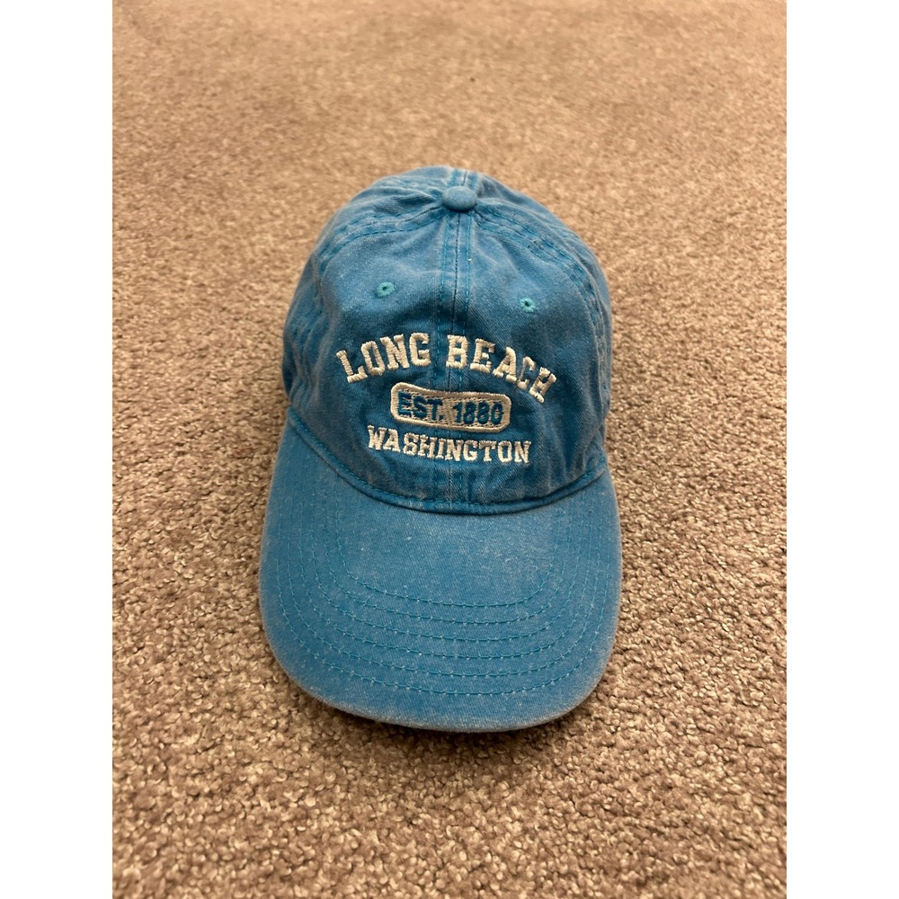 Ben Kaufman Long Beach Washington Hat OSFA Blue Excellent Souvenir Baseball‎ Cap